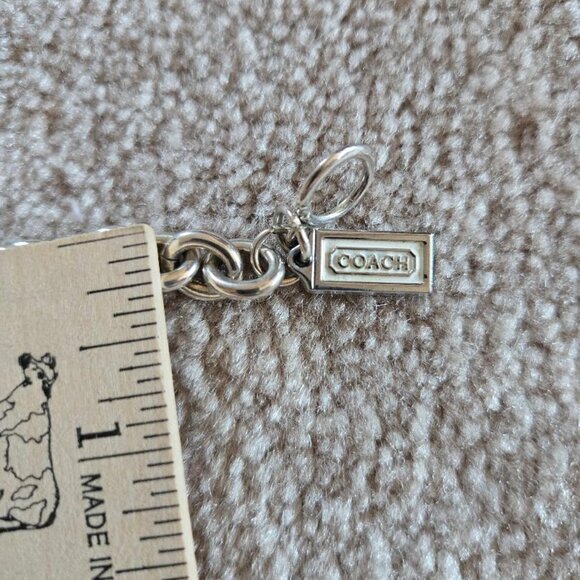 Coach vintage silver charm bracelet- unique - Picture 6 of 8